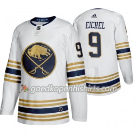 Buffalo Sabres Jack Eichel 9 50th Anniversary Adidas 2019-2020 Wit Authentic Shirt - Mannen